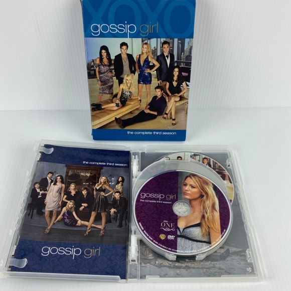 Gossip Girl Season 3 / The Complete Third Season 5 Disc Set DVD 2010 - Picture 5 of 8